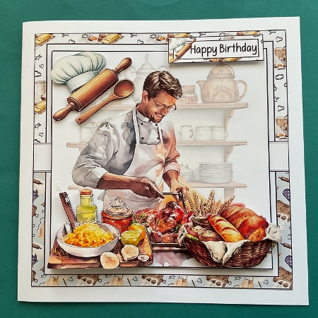 7x7 Lets get cooking female/male choice of four mini kit by Jennifer Archer