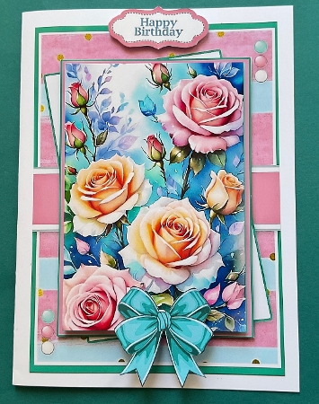 Summer Love Rose Bouquet by Jennifer Archer