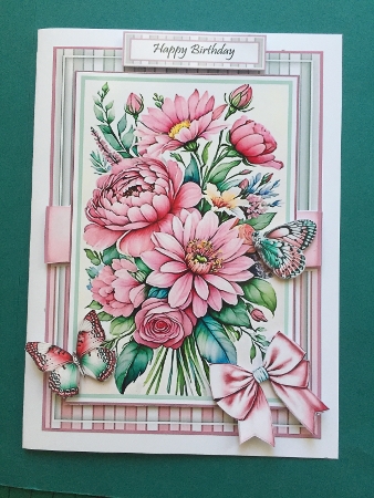 Summer Blooms 3 With Set Of 3 Card Fronts by Jennifer Archer
