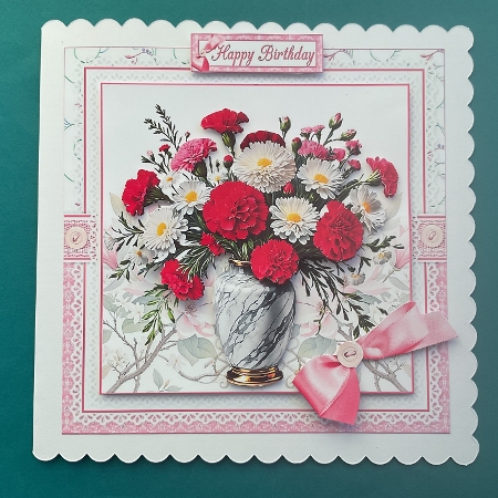 7x7 Beautiful flowers choice of four mini kit by Jennifer Archer