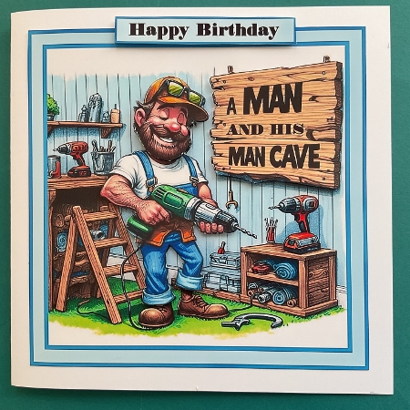 dads man cave by Jennifer Archer