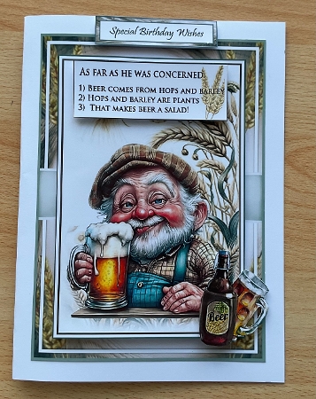 Hops And Barley Mini Kit  by Jennifer Archer