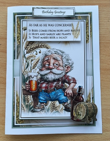 Hops And Barley Mini Kit  by Jennifer Archer