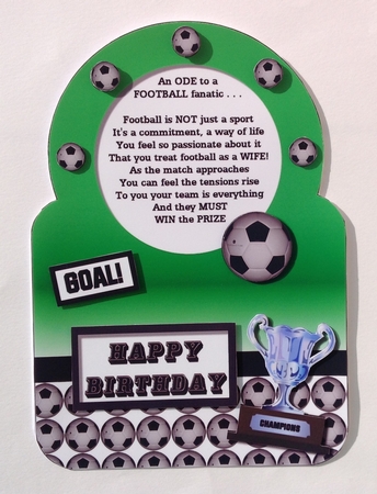 An Ode to a Football Fanatic by Jennifer Archer