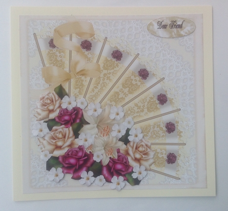 Roses Fan by Jennifer Archer