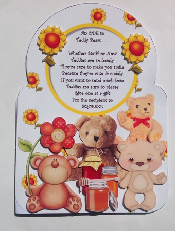 An Ode to Teddy Bears by Jennifer Archer