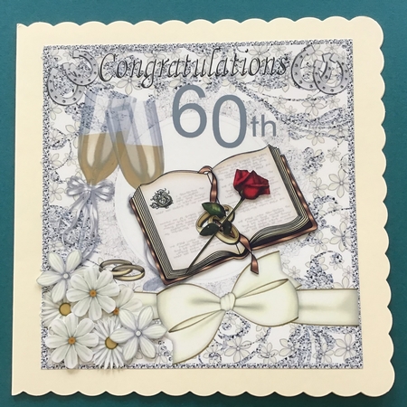 Beautiful 60th Diamond Wedding Anniversary by Jennifer Archer