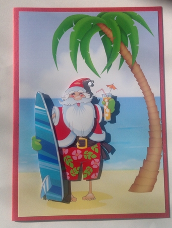 Surf's Up Santa by Jennifer Archer