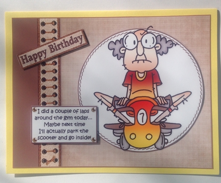 Gus Went to the Gym Quick Card by Jennifer Archer