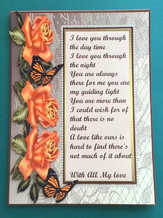 To My Wife /husband on Birthday/anniversary,partner by Jennifer Archer