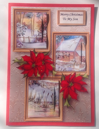 Winter Cottage Frame Trio by Jennifer Archer