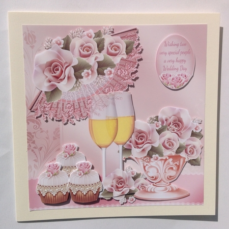 Pink Iced Birthday, Wedding, Anniversary Mini Kit by Jennifer Archer