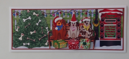 Canine Christmas Cards by Jennifer Archer