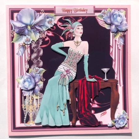 Stunning Flapper Lady Mini Kit by Jennifer Archer