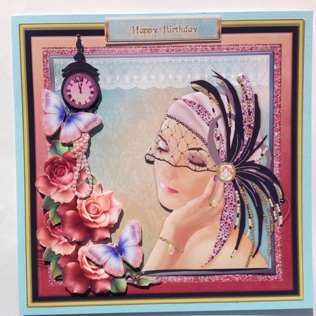 Stunning Flapper Lady No 6 Mini Kit by Jennifer Archer