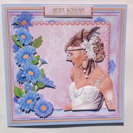 Stunning Flapper Lady No 21 Mini Kit by Jennifer Archer