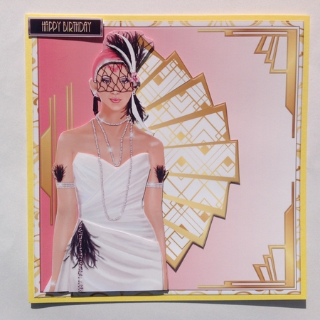 Stunning Flapper Lady No 25 Mini Kit by Jennifer Archer