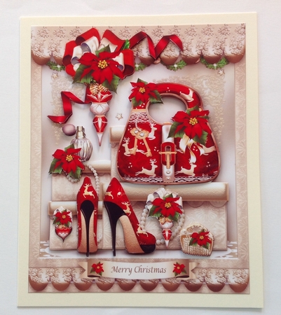 Christmas Ladies Boutique Card Mini Kit by Jennifer Archer