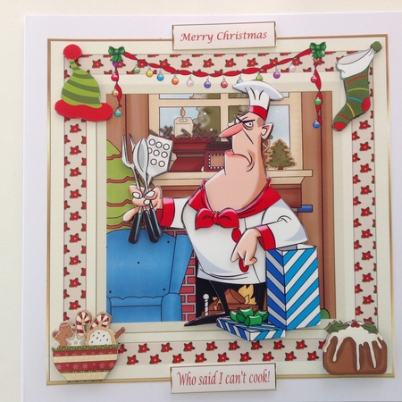 Who said I cant cook Christmas Mini Kit by Jennifer Archer