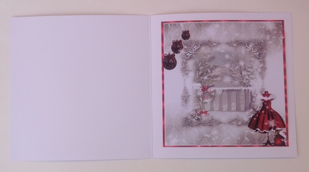 Insert to compliment The Christmas Red Dress Window by Jennifer Archer