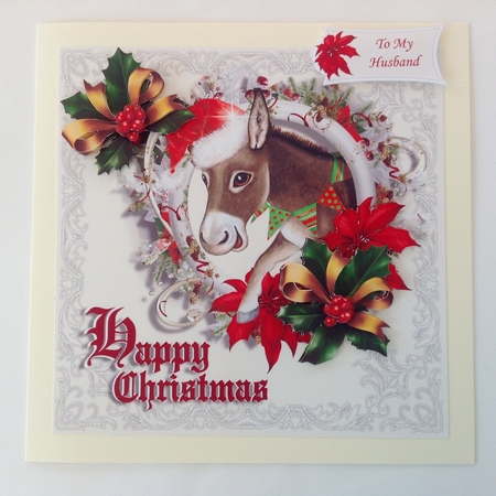 Donkey In A Wreath by Jennifer Archer