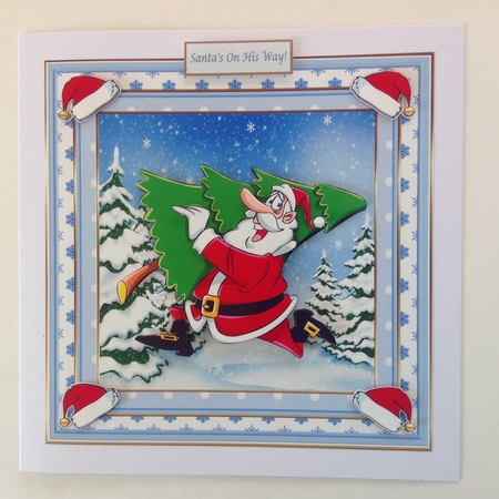 Santas On His Way Topper  by Jennifer Archer