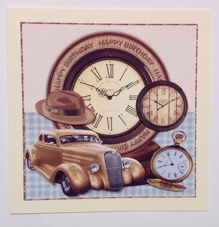 Male Card Nostalgia by Jennifer Archer