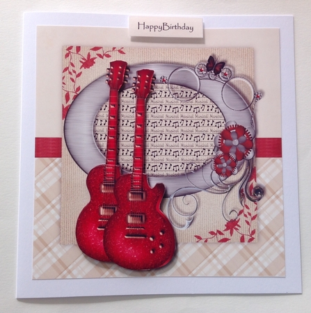 Male Card Music by Jennifer Archer