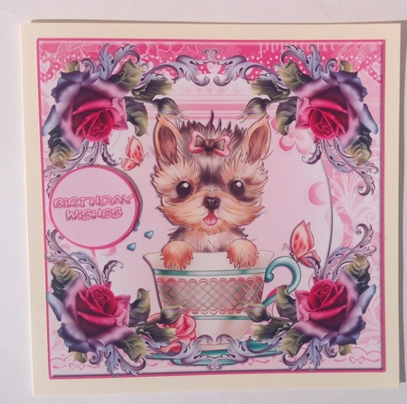 Mini Kit - Teacup Yorkie for lots of occasions #2 by Jennifer Archer