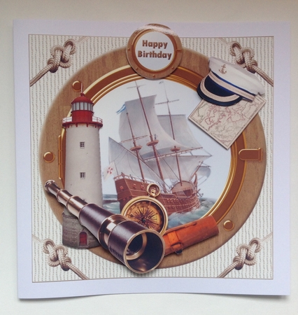 8x8 Nautical life mini kit by Jennifer Archer