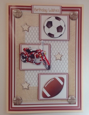 Mens Card Sport by Jennifer Archer
