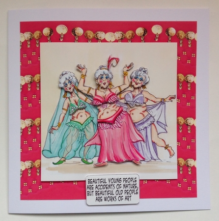The Wrinklies Decoupage - Jiggle Belles by Jennifer Archer