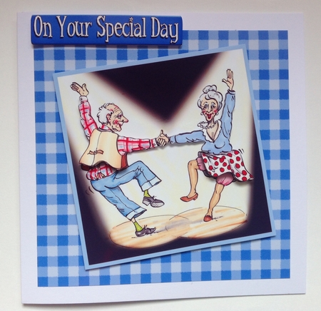The Wrinklies Decoupage - Jump and Jive by Jennifer Archer