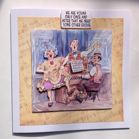 The Wrinklies Decoupage - Mother Brown by Jennifer Archer