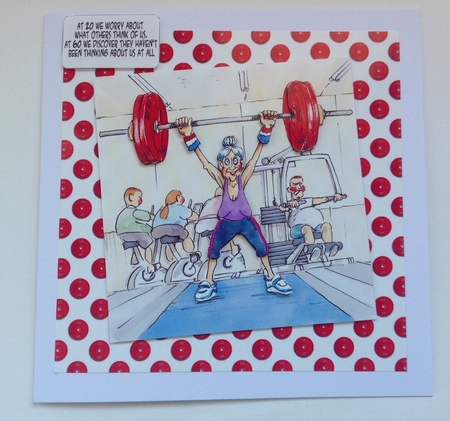 The Wrinklies Decoupage - Strong Nan by Jennifer Archer