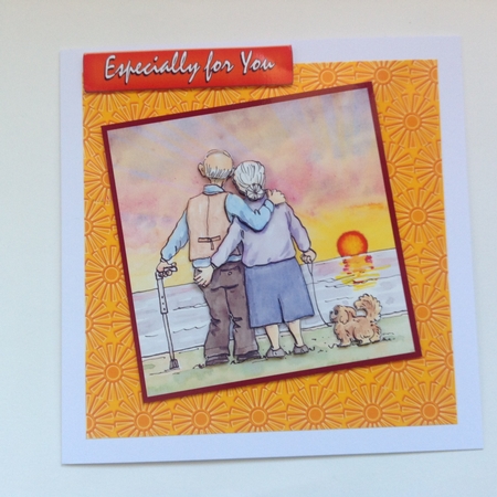 The Wrinklies Decoupage - Sunset Romance by Jennifer Archer