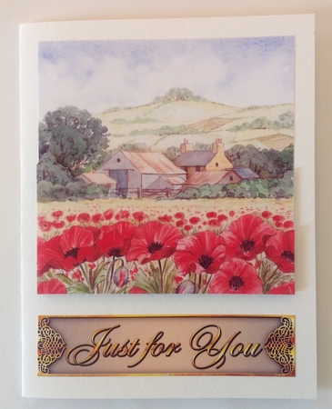 Trinitage - Poppy Field by Jennifer Archer