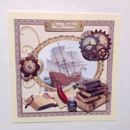 8x8 the mans galleon mini kit by Jennifer Archer
