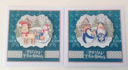 Christmas Animals Mini Kit by Jennifer Archer