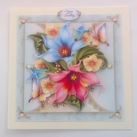 Summer Bouquet Card Mini Kit by Jennifer Archer