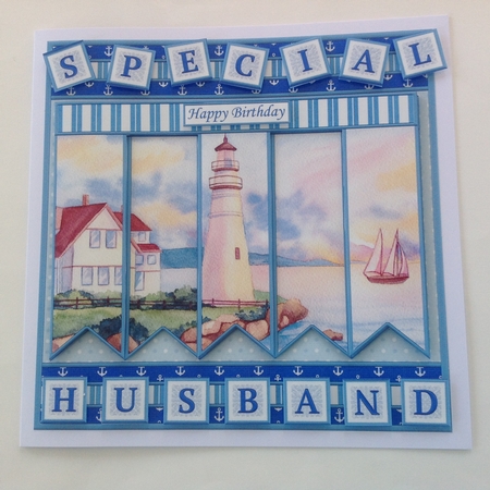 LIGHTHOUSE 7.5 Alphabet and Age Quick Card Kit Create Any Name by Jennifer Archer