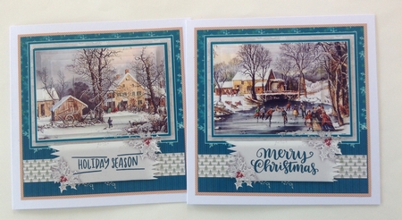 Christmas Winter Scenes Mini Kit by Jennifer Archer
