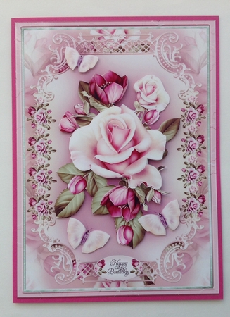 Shabby Chic White Roses for All Occasions Mini Kit by Jennifer Archer