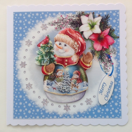 8x8 the beautiful snowman mini kit by Jennifer Archer