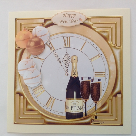 A New Years Toast Especially To You Topper by Jennifer Archer