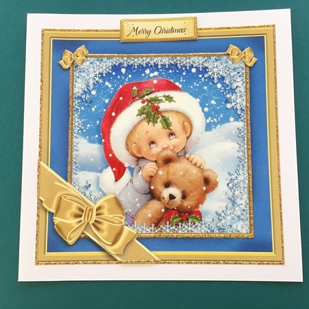 Winter Playground Teddy Bears Bumper 3 by Jennifer Archer