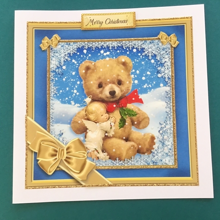Winter Playground Teddy Bears Bumper 3 by Jennifer Archer