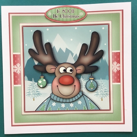 It Moose Be Christmas Mini Kit by Jennifer Archer