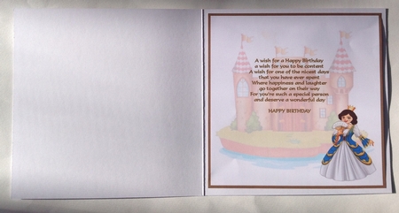 The princess and the Unicorn 2 insert by Jennifer Archer