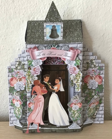 Going to the Chapel 3D What an Entrance! Card and Envelope Kit. by Jennifer Archer